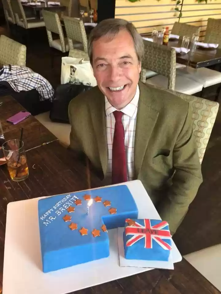 Happy birthday Mr Brexit
